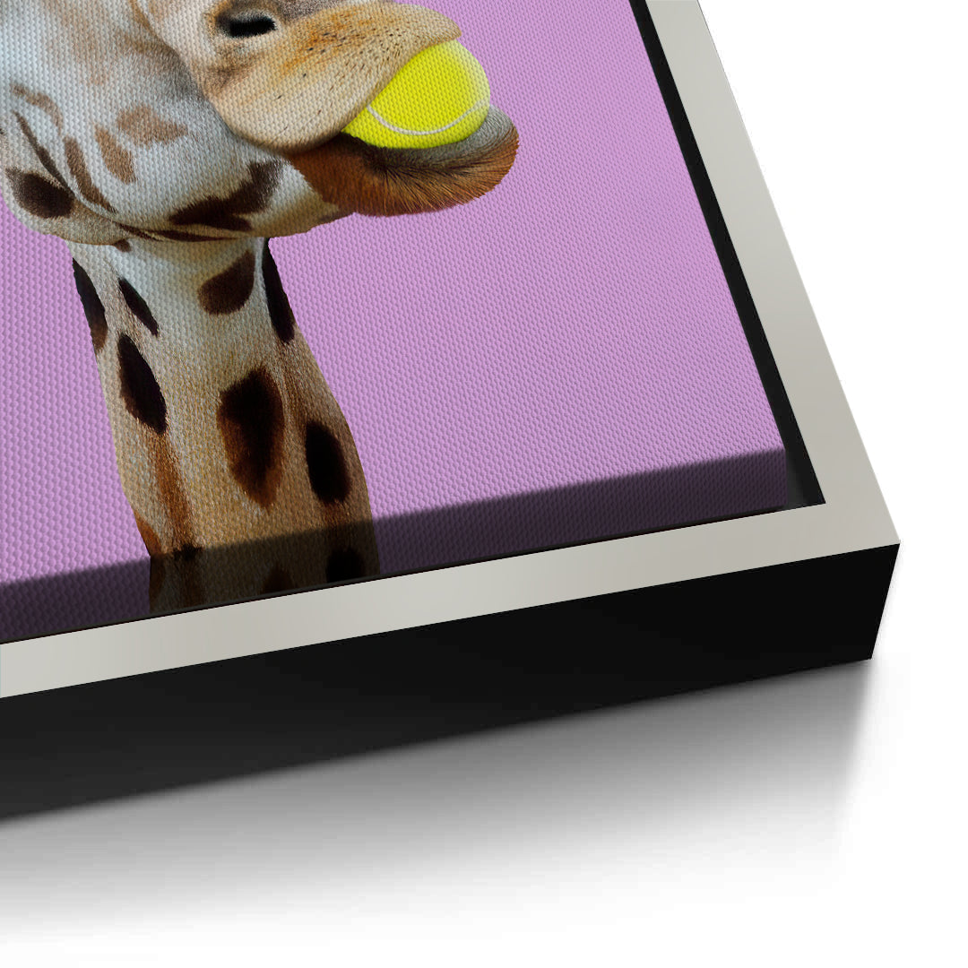 2Tennis Giraffe - Canvas
