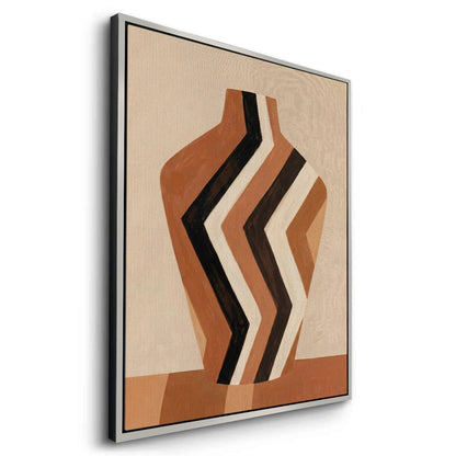Terra Zig-Zag Vass - Canvas