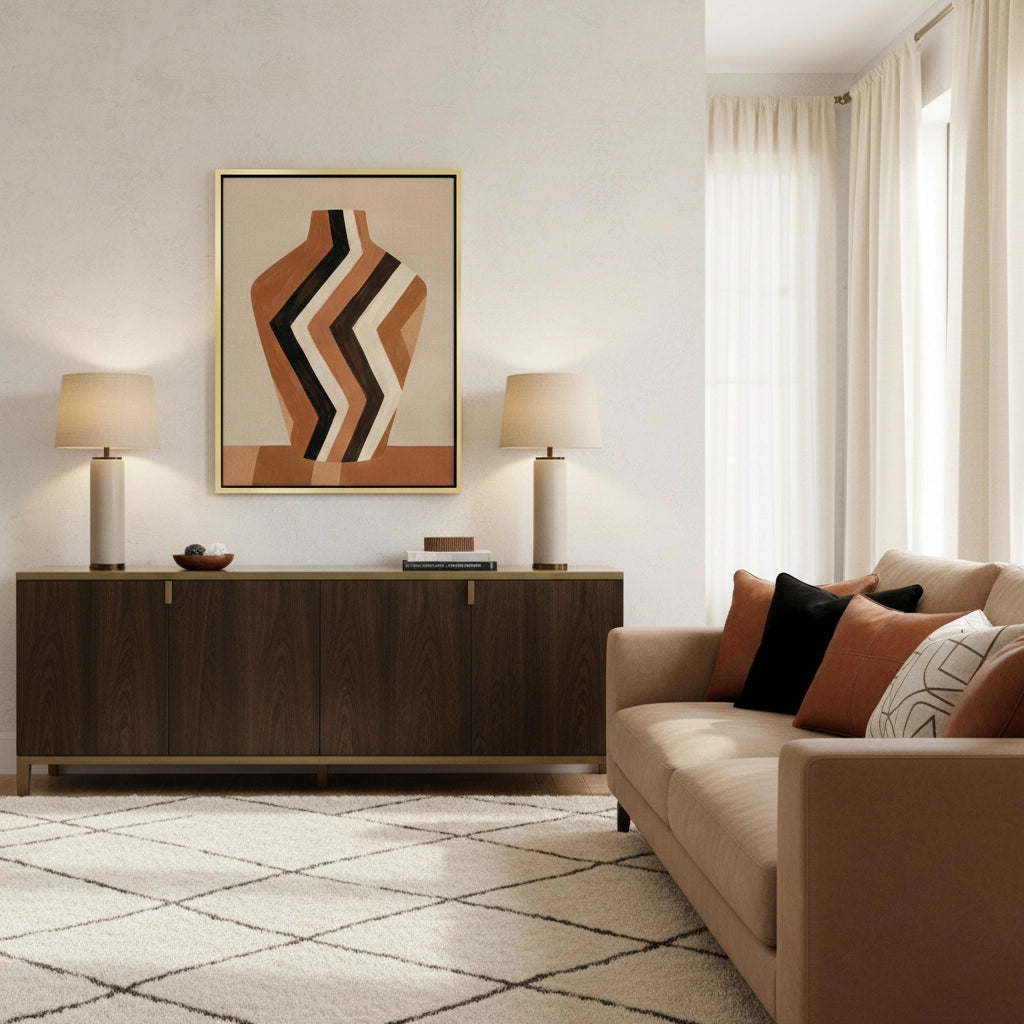 2Terra Zig-Zag Vass - Canvas
