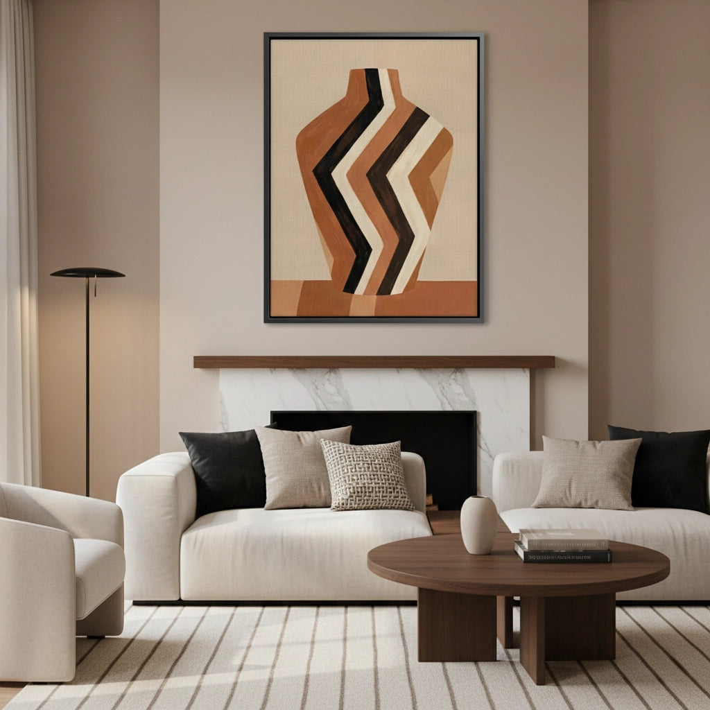 2Terra Zig-Zag Vass - Canvas
