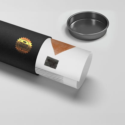 Terracotta Abstract Geometry - Poster