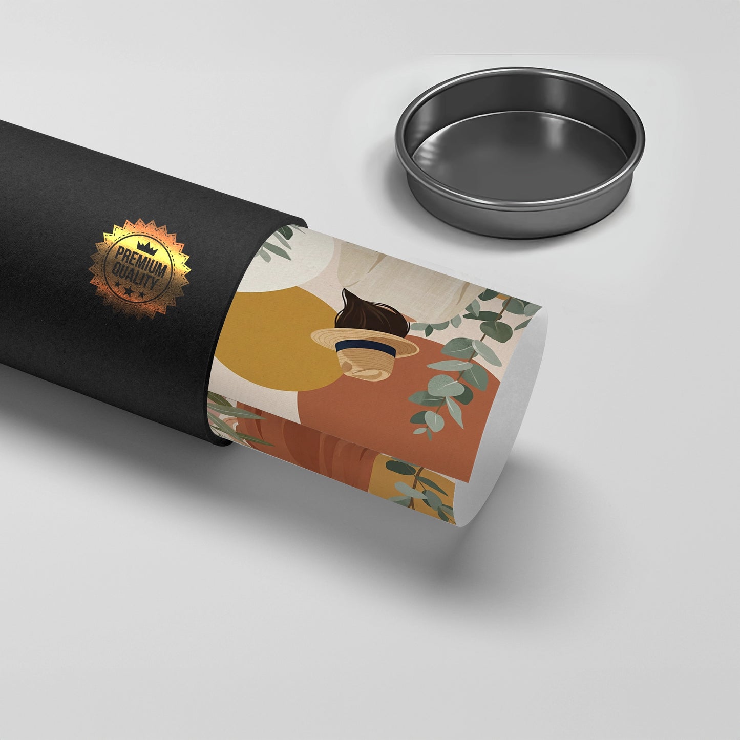 2Terracotta Garden Girl - Poster