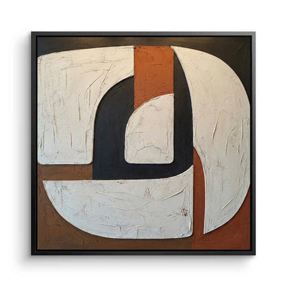 Terracotta Organic Painting #MTOR110