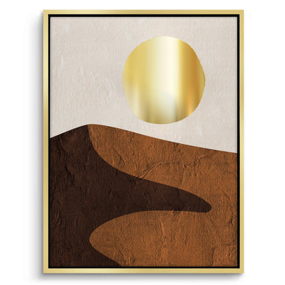 Terracotta Sand Dune - Canvas