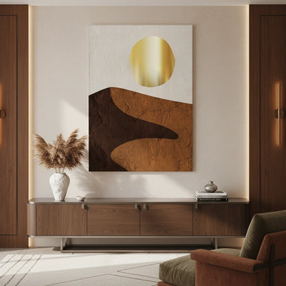 Terracotta Sand Dune - Canvas