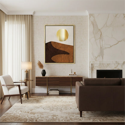 Terracotta Sand Dune - Canvas