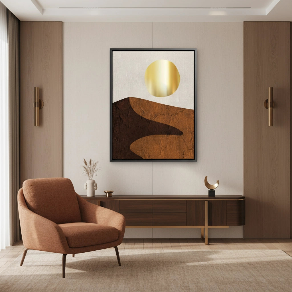 2Terracotta Sand Dune - Canvas