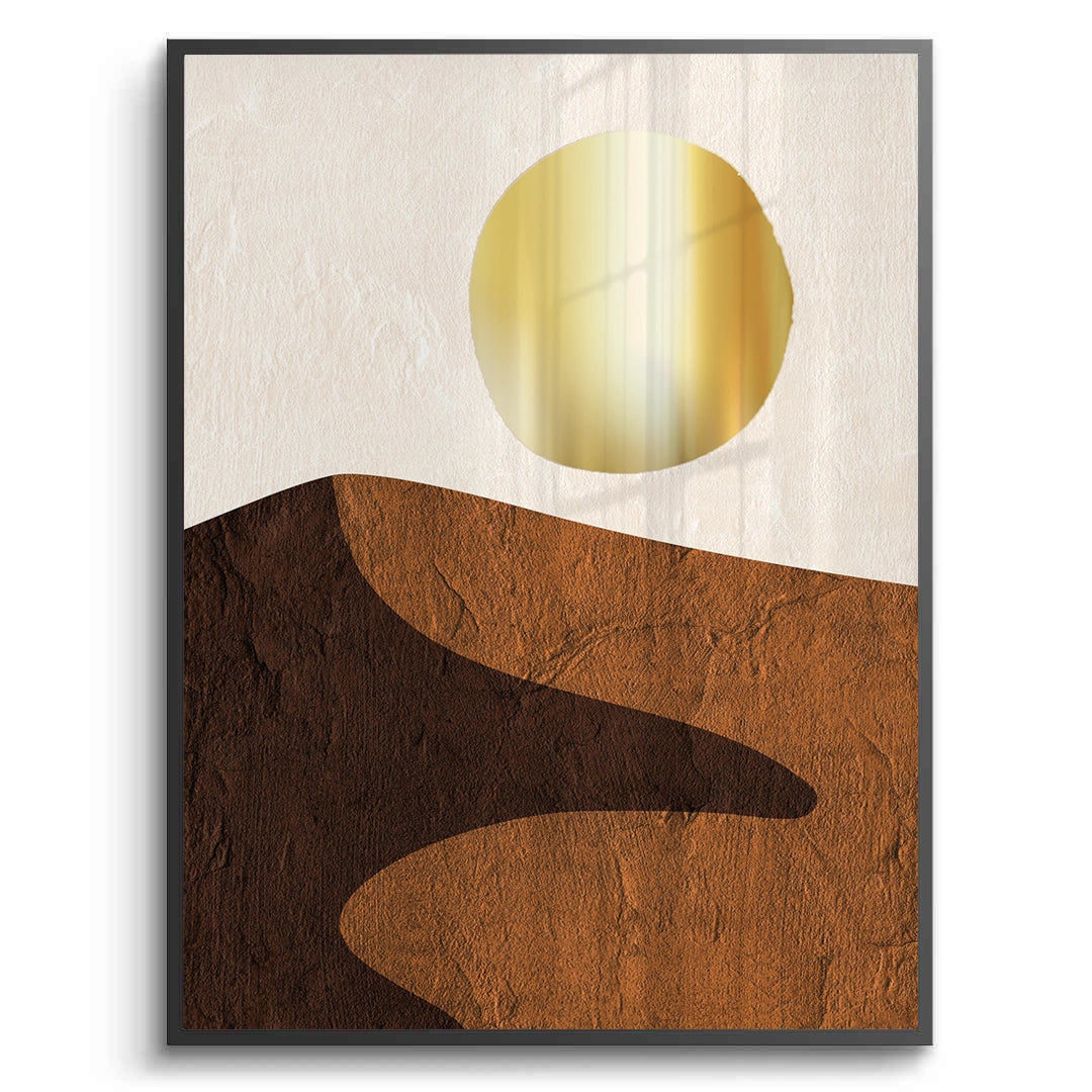 2Terracotta Sand Dune - Fine Art