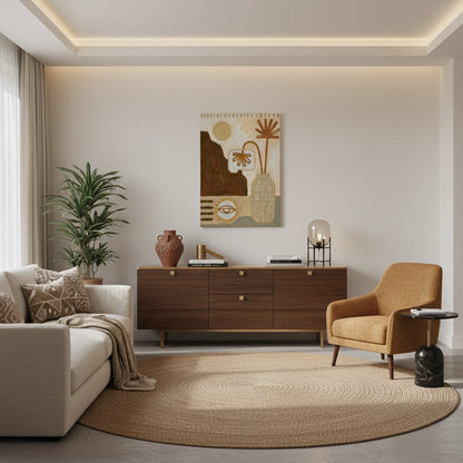 Terracotta Sunset - Canvas