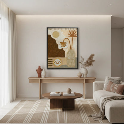 Terracotta Sunset - Canvas