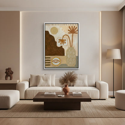 Terracotta Sunset - Canvas