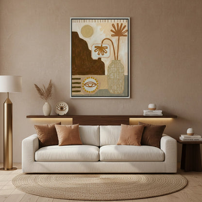 Terracotta Sunset - Canvas