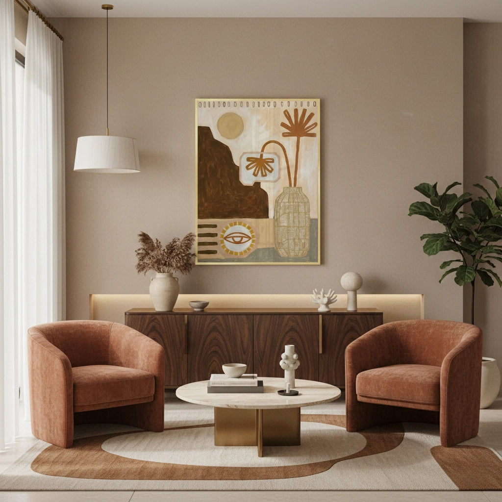 2Terracotta Sunset - Fine Art