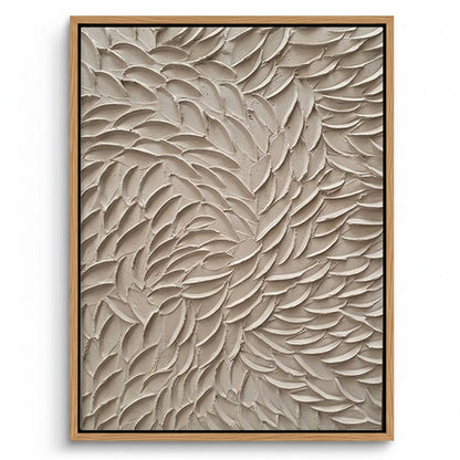 Textured Beige Petals #TBP902