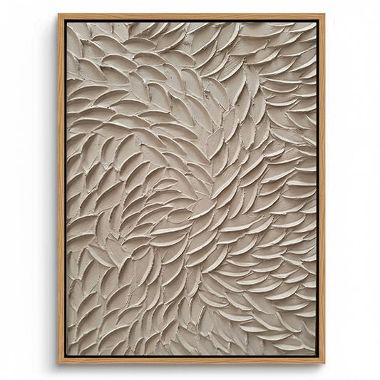 Textured Beige Petals #TBP902