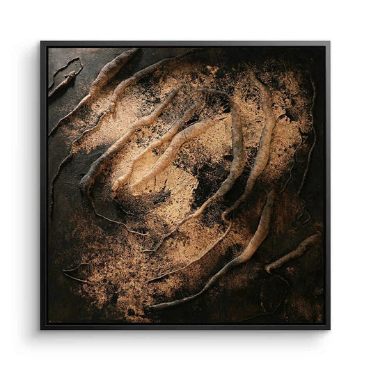 Textured Black Roots Painting #TBRO110