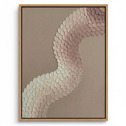 Textured Blush Wave #TBW892