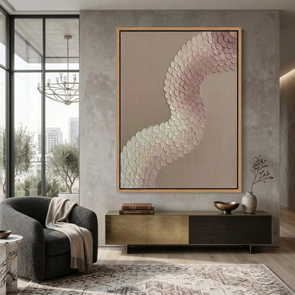 Textured Blush Wave #TBW892