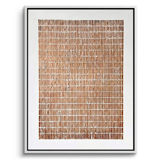 Textured Bronze Corrugated Painting #TBCO220
