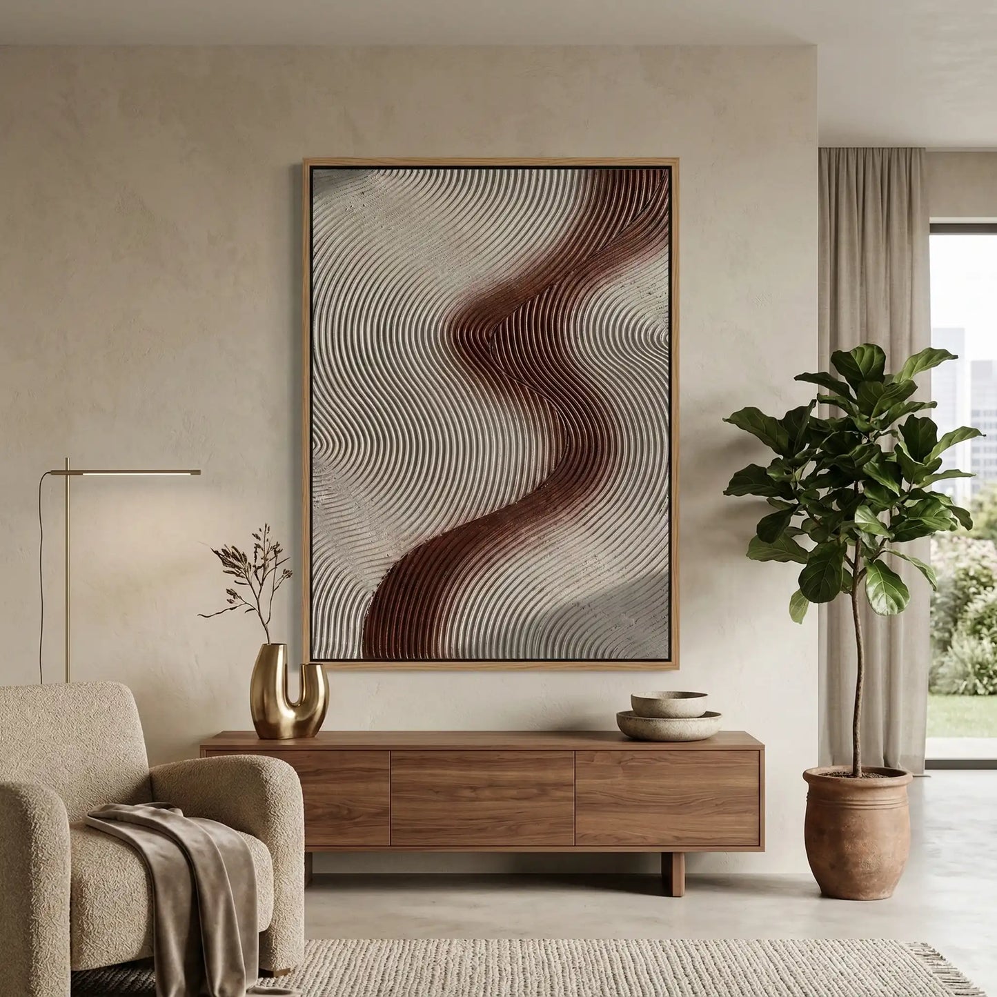 2Textured Bronze Wave #TBW515