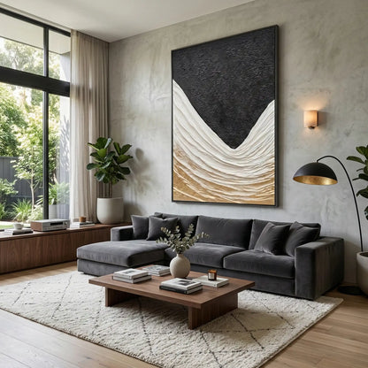 Textured Charcoal Crest #TCC924
