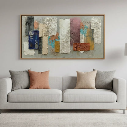 Textured Colorful Block Painting #TCBL110