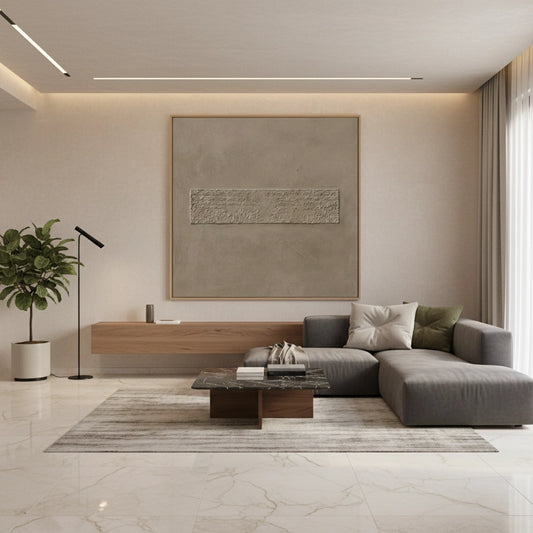 Textured Concrete Block Painting #TCBL220