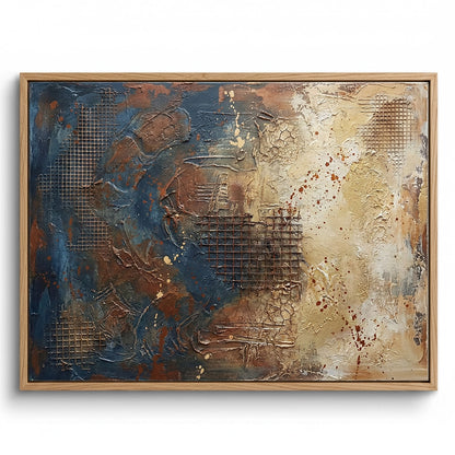 Textured Earthy Mixed-Media Painting #TEMM220