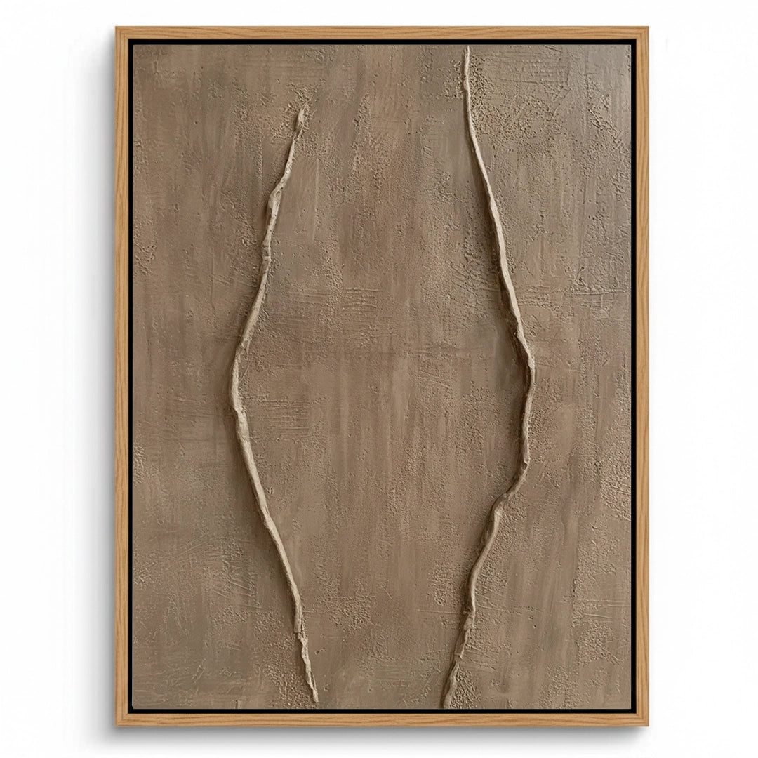 2Textured Earthy Seam Painting Set of 2 #TESP220