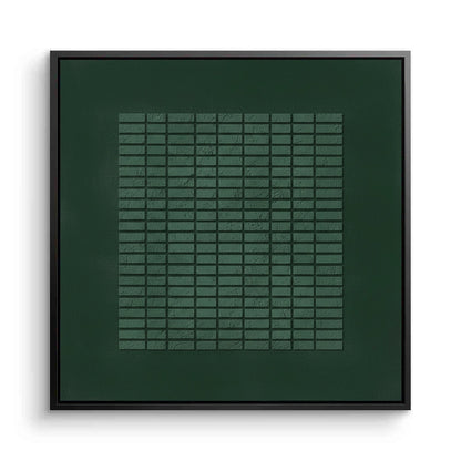 Textured Emerald Mosaic Painting #TEMO220
