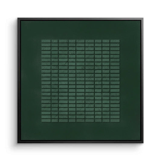 Textured Emerald Mosaic Painting #TEMO220