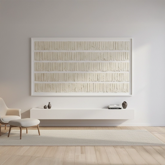 Textured Ivory Bar Painting #TIBA220