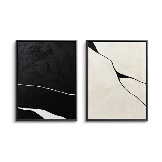 Textured Midnight Fissure Set Of 2 #TMF-670