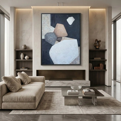 Textured Neutral Boulders #TNB925