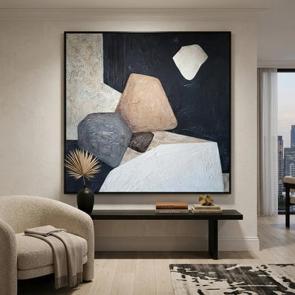 Textured Neutral Boulders #TNB925