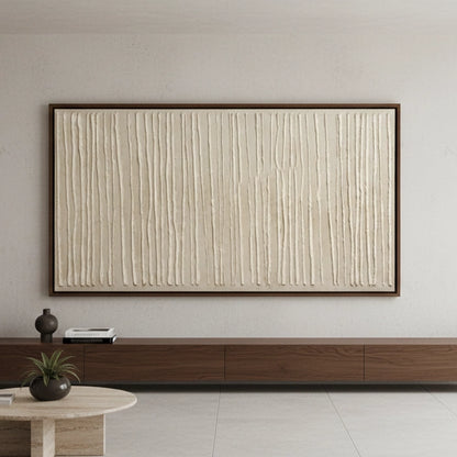Textured Neutral Stripe Painting #TNST220