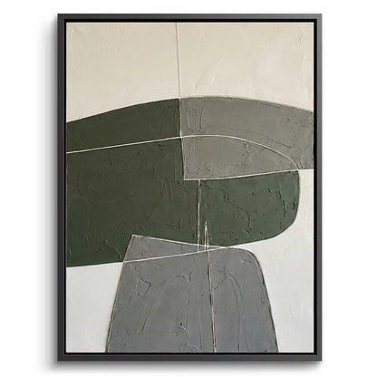 Textured Olive Organic Painting #TOOR220