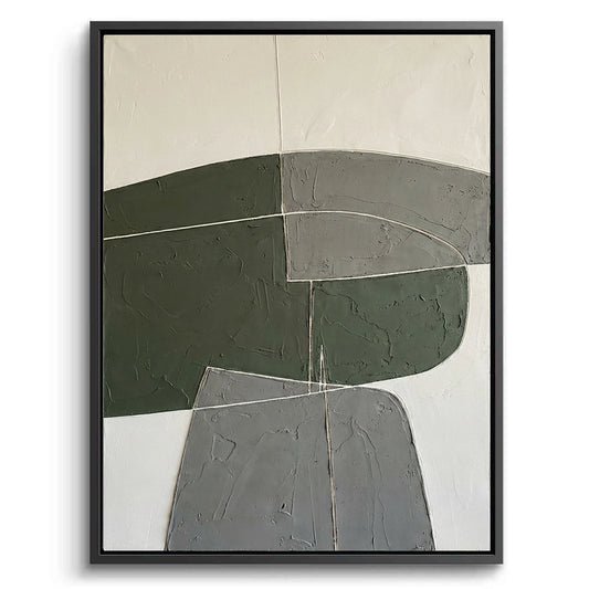 Textured Olive Organic Painting #TOOR220