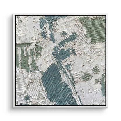 Textured Sage Abstract Painting #TSAB110