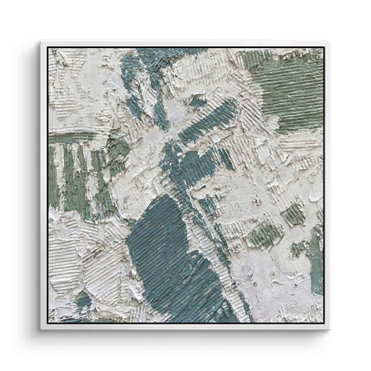Textured Sage Abstract Painting #TSAB110