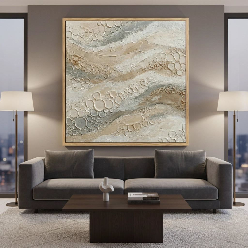 2Textured Sand Bubble Painting #TSBU220