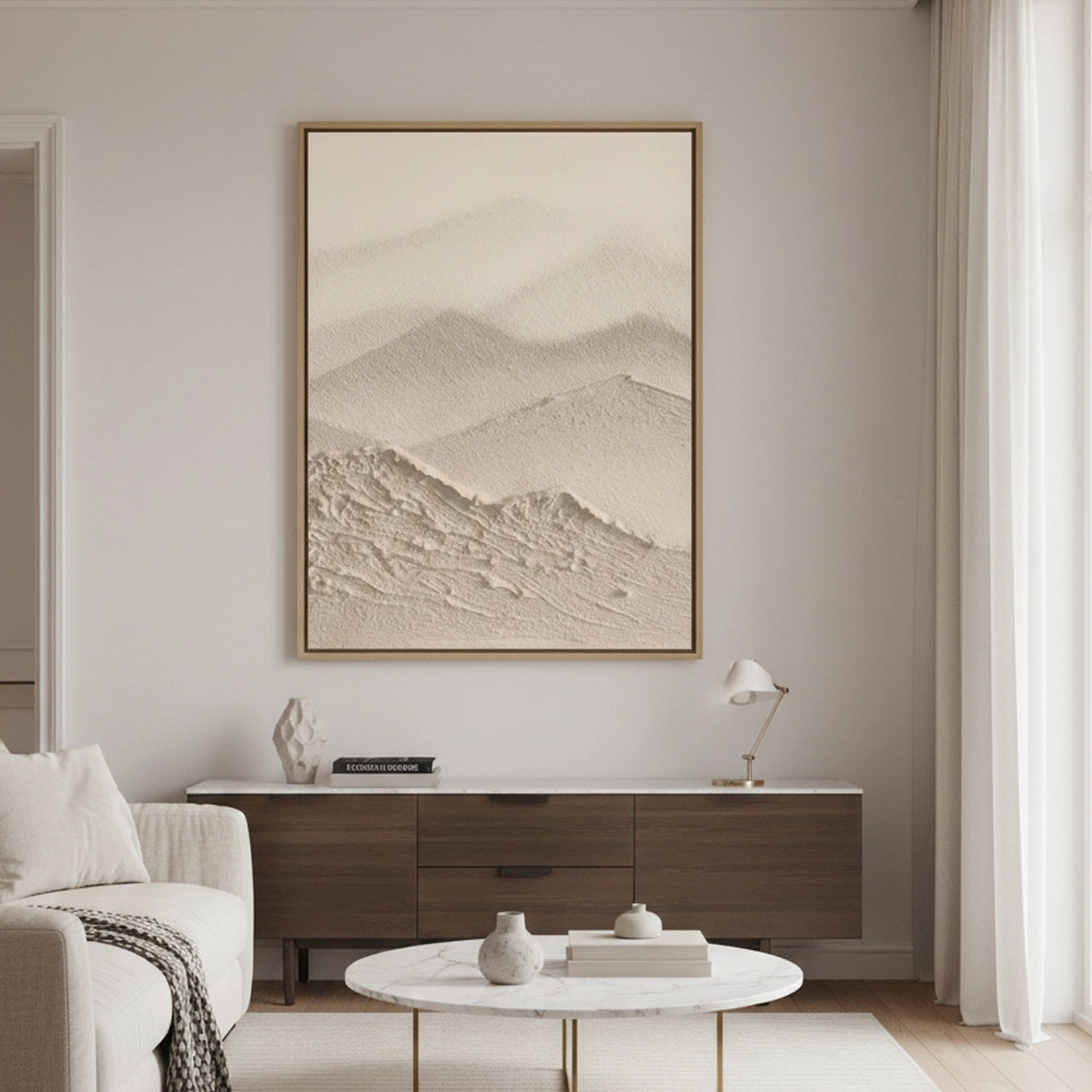 2Textured Sand Dune Painting #TSDU110
