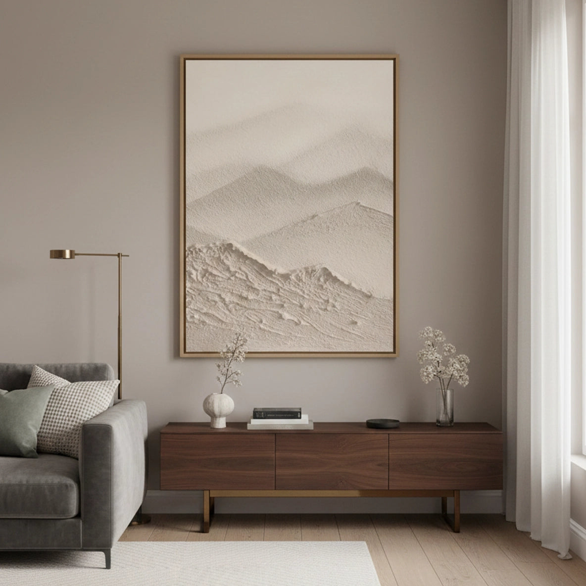 2Textured Sand Dune Painting #TSDU110
