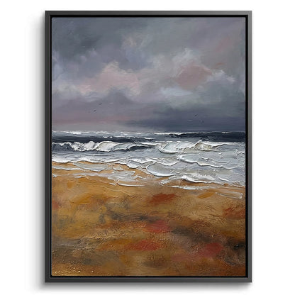 Textured Stormy Seascape #TSS714