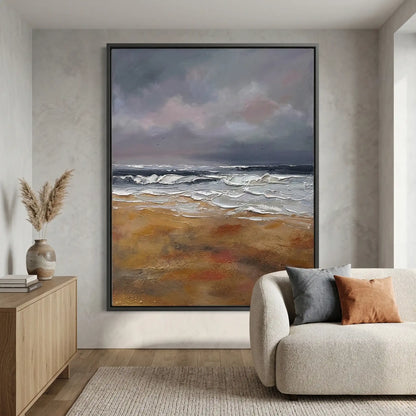 Textured Stormy Seascape #TSS714