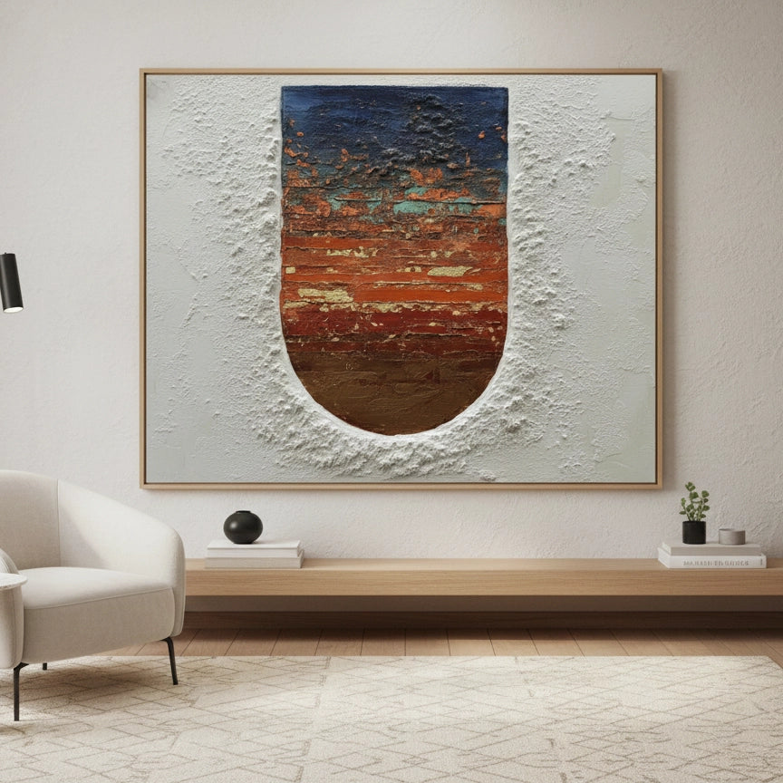 2Textured Sunset Arch Painting #TSAR110