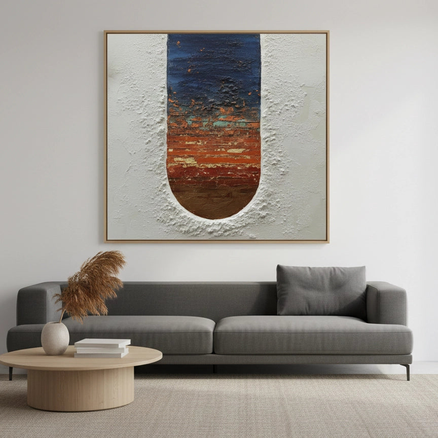 2Textured Sunset Arch Painting #TSAR110