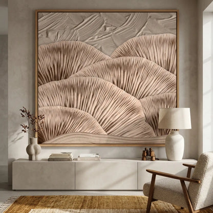 Textured Tan Fan Layers #TTFL912