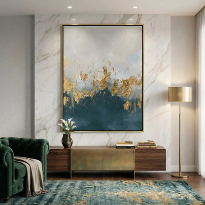 Textured Teal Gold #TTG930