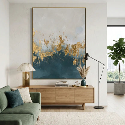 Textured Teal Gold #TTG930